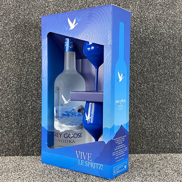 Magnum of Grey Goose Vodka & Tumblers