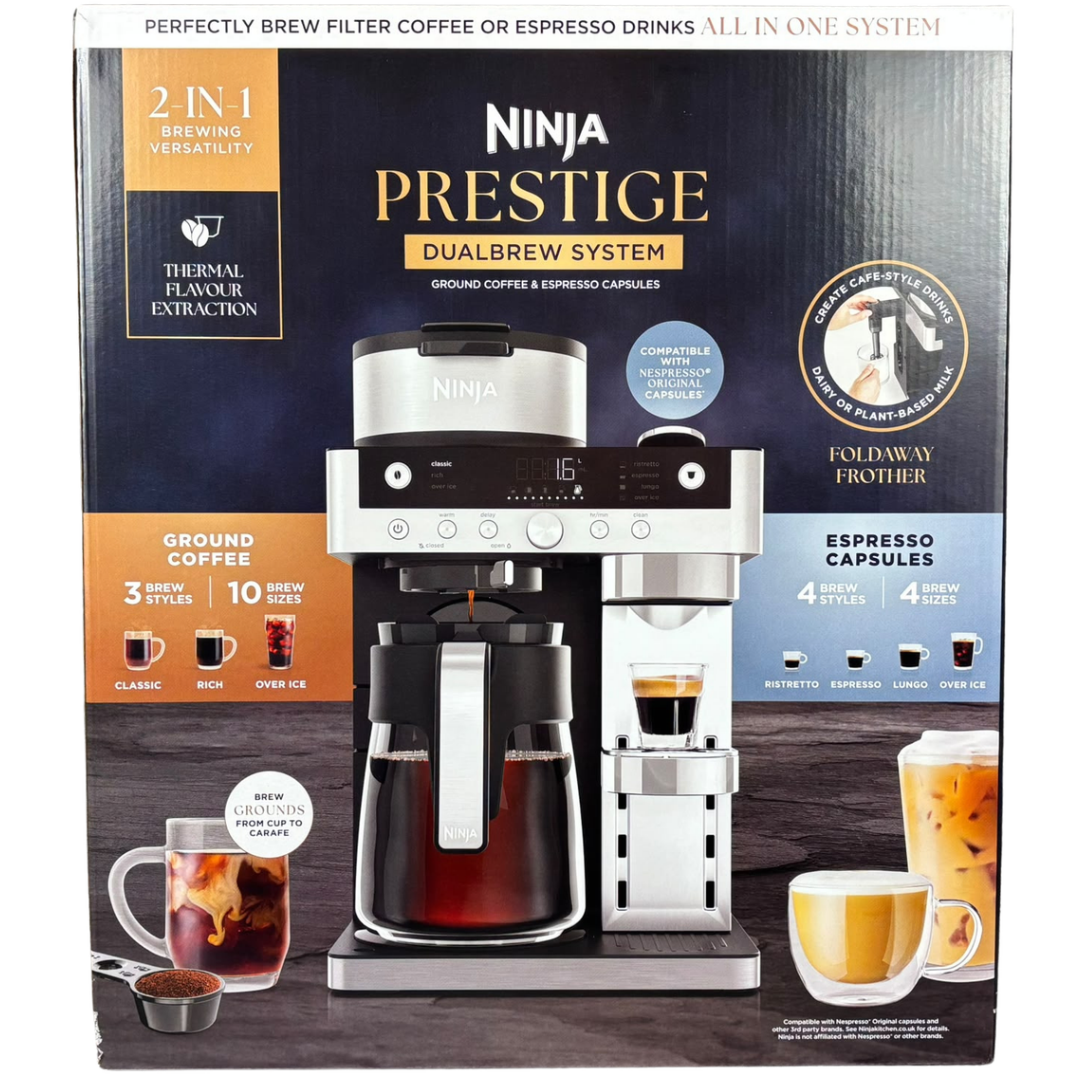 Ninja Prestige Dualbrew System Coffee Machine