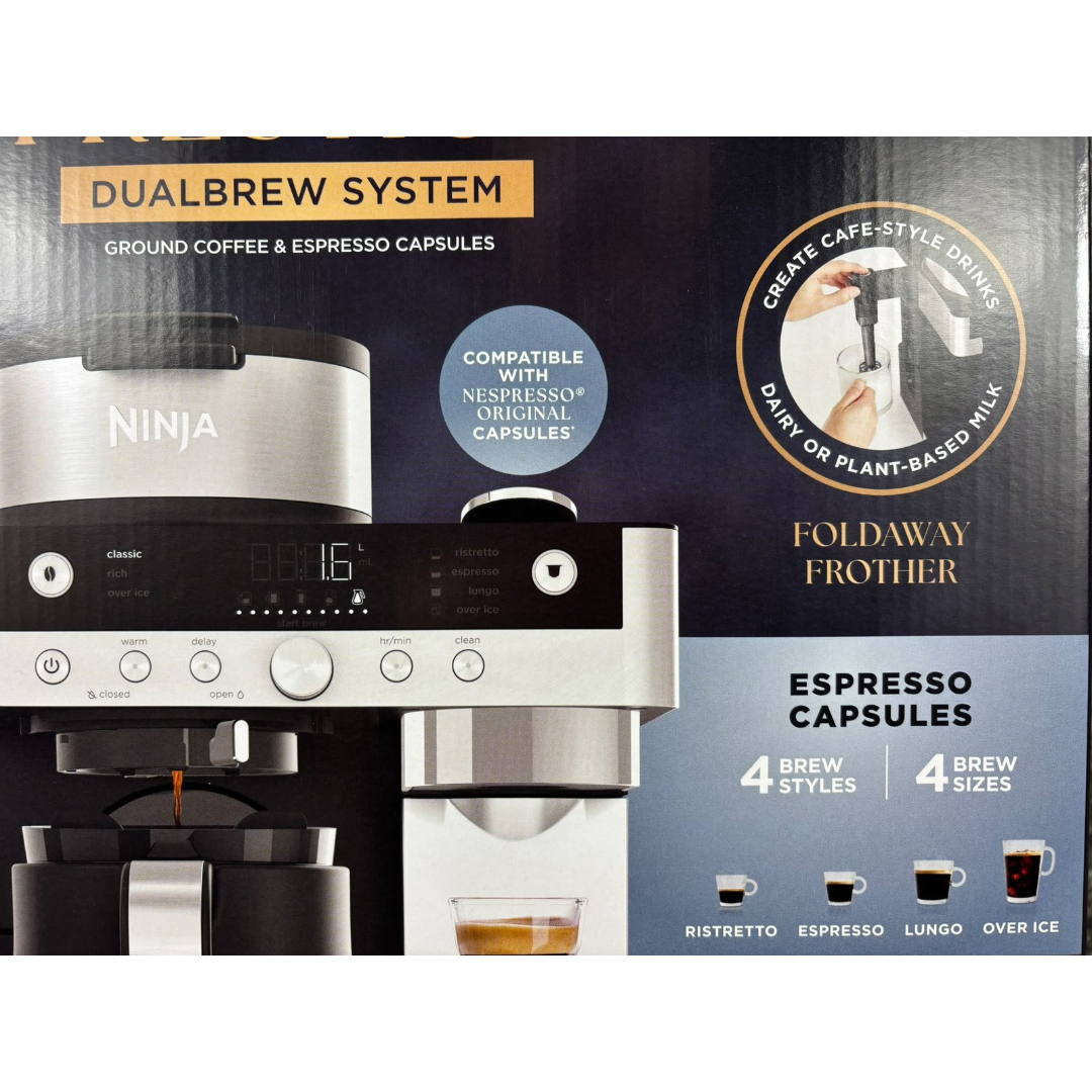 Ninja Prestige Dualbrew System Coffee Machine