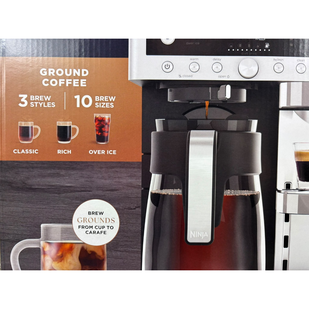 Ninja Prestige Dualbrew System Coffee Machine