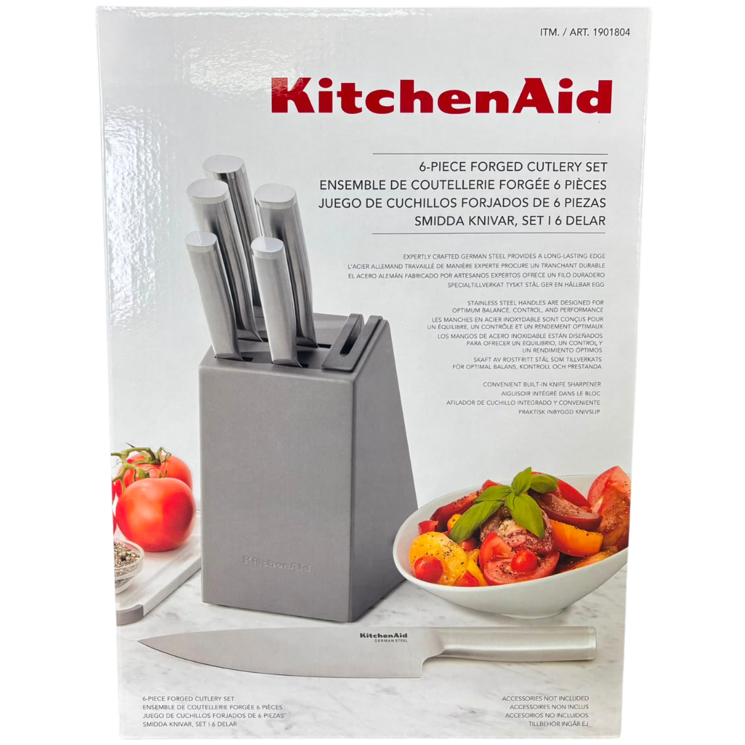 KitchenAid 6 Piece Knife Block Set