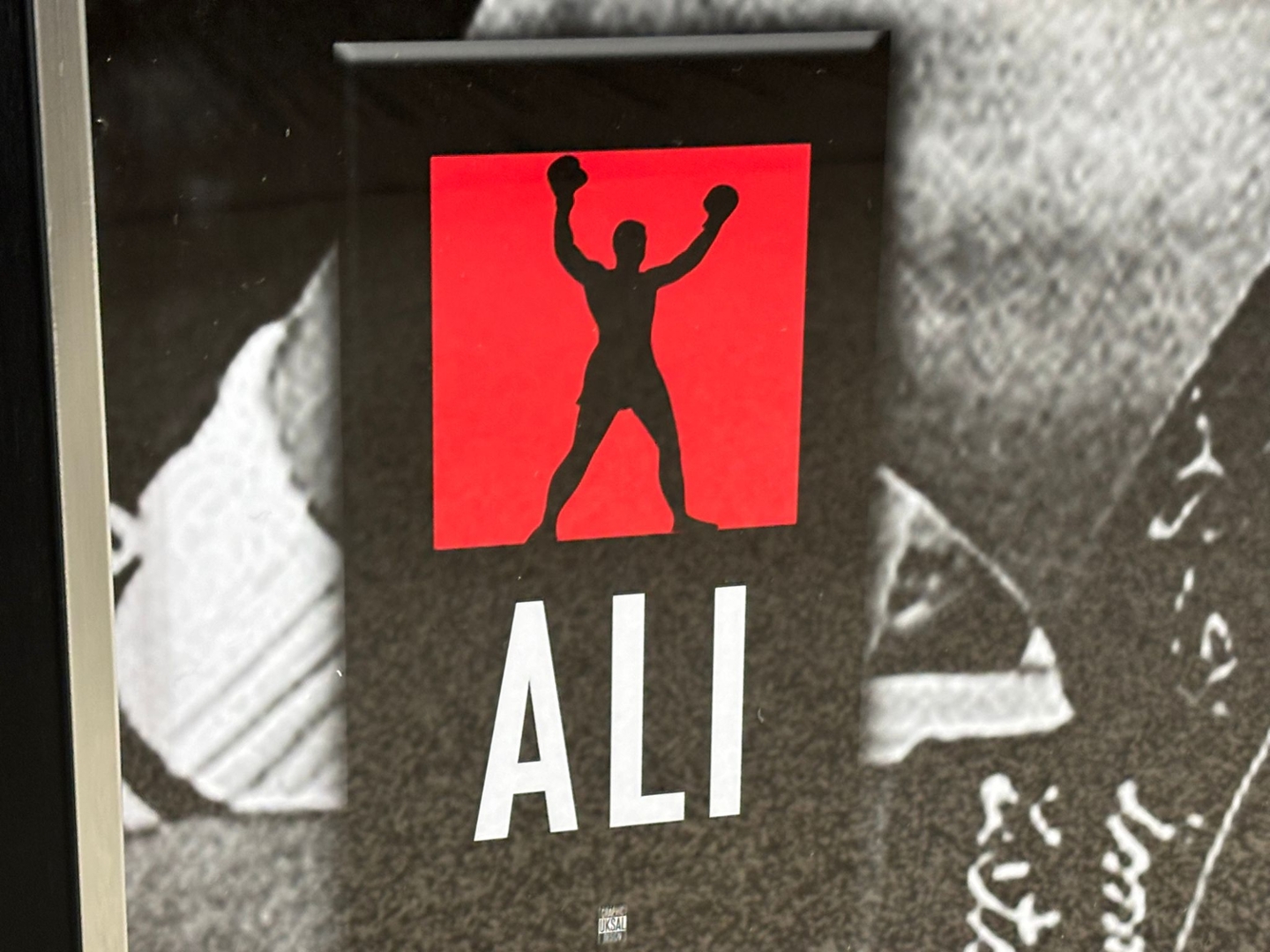 Muhammad Ali Signed Boxing Picture