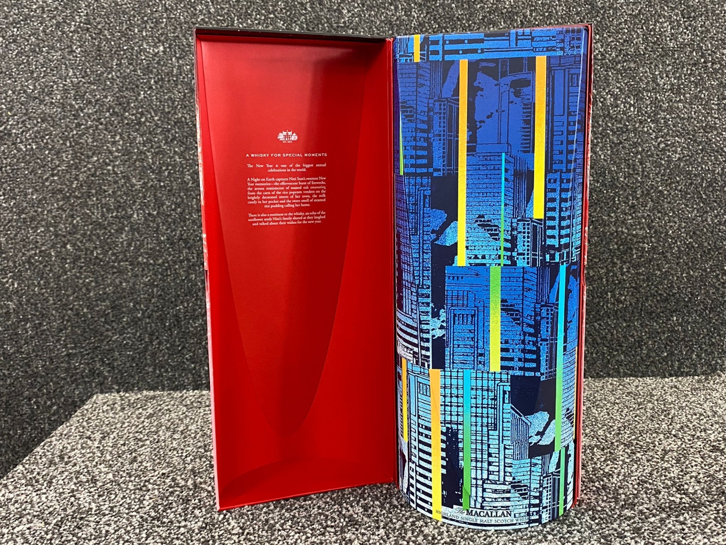 Bottle of The MacAllan A Night On Earth Scotch Whisky