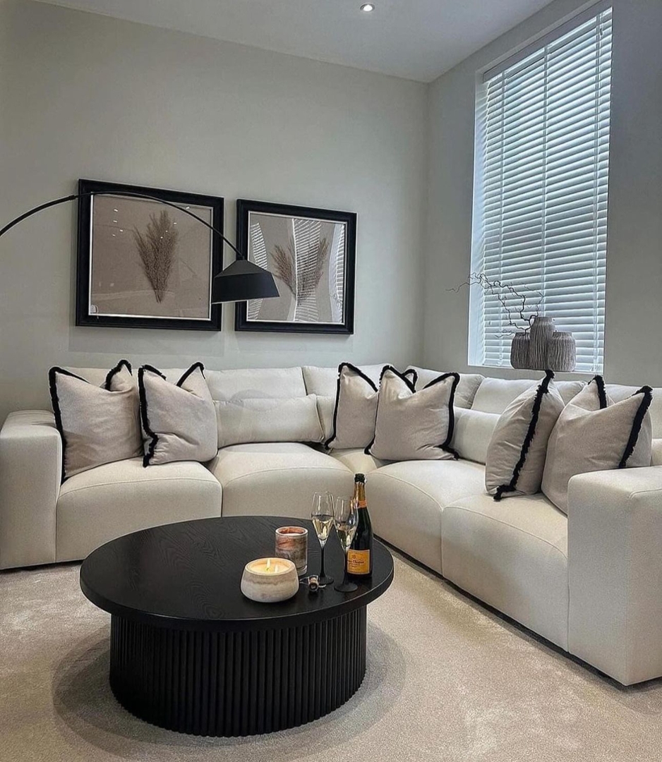 Naples Cream Modular Corner Sofa